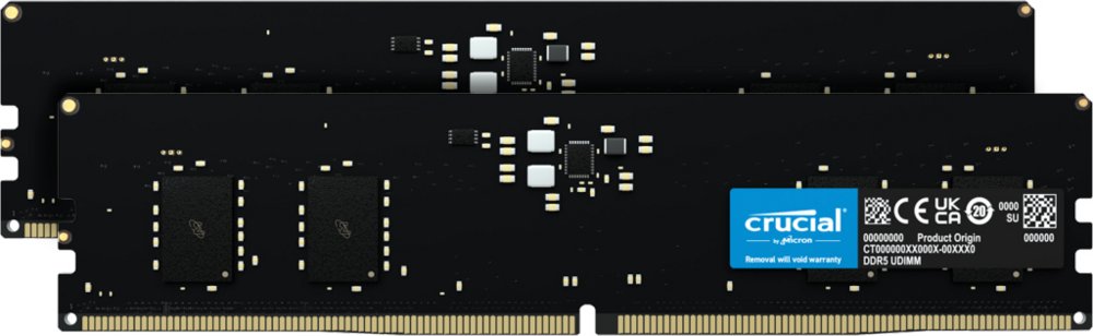 Crucial CT2K8G48C40U5 | 16GB 2x8GB DDR5 | 4800MHz | DIMM | Geheugenkit - Matmuis - Matmuis